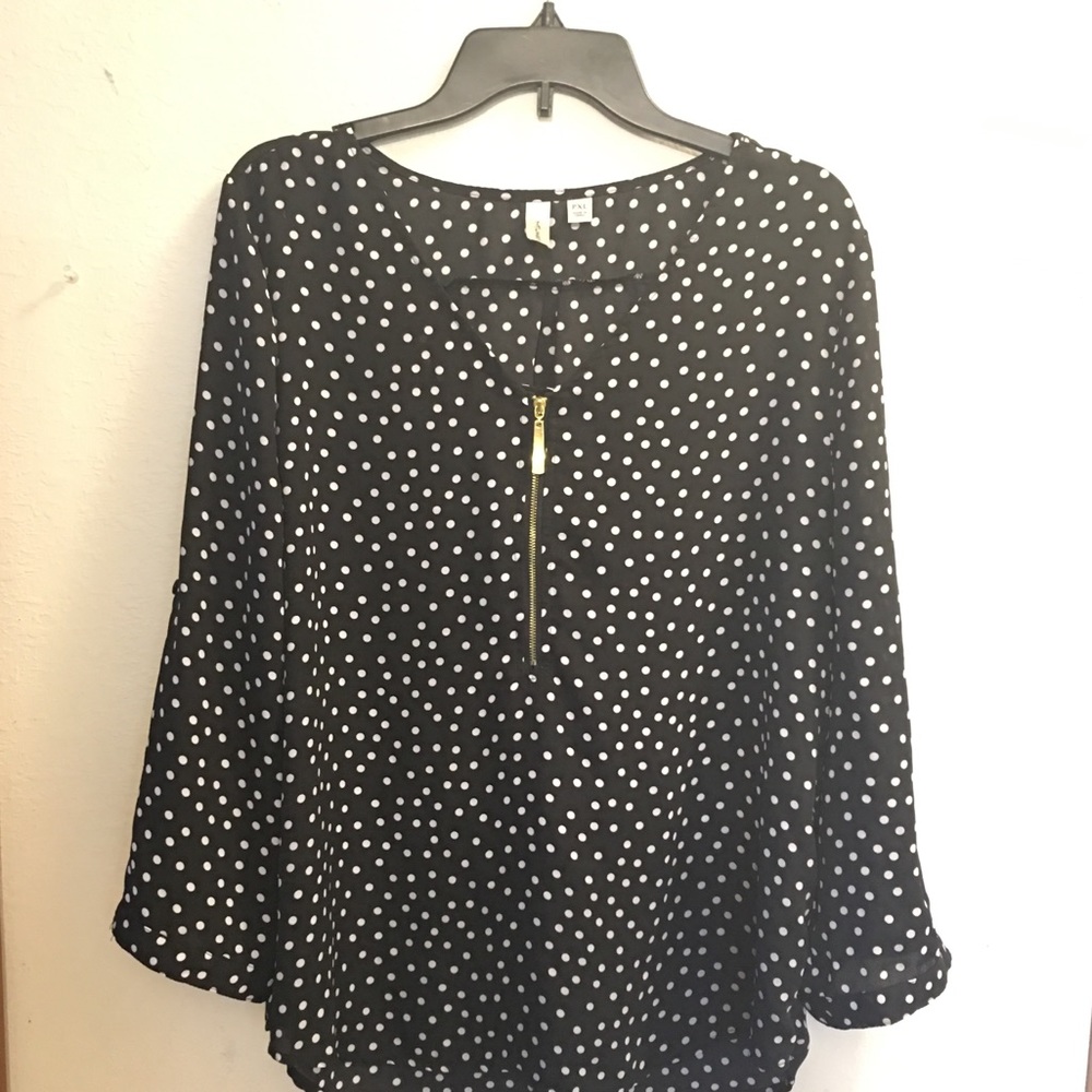 Polka dot blouse/shirt
